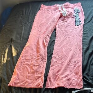 Aeropostale Pink Wide Leg Pants